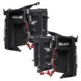 ORACLE Lighting 7007-003 - Lighting 07-13 Chevrolet Silverado Pre-Assembled LED Halo Headlights-Red