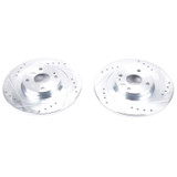 PowerStop JBR1726XPR - Power Stop 17-19 Fiat 124 Spider Rear Evolution Drilled & Slotted Rotors - Pair PowerStop JBR1726XPR - Power Stop 17-19 Fiat 124 Spider Rear Evolution Drilled & Slotted Rotors - Pair