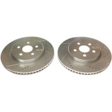 PowerStop JBR1780XPR - Power Stop 19-20 Toyota Corolla Front Evolution Drilled & Slotted Rotors - Pair