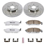 PowerStop K112-26 - Power Stop 08-12 Infiniti EX35 Front Z26 Street Warrior Brake Kit