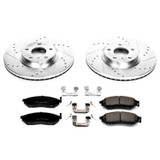 PowerStop K112 - Power Stop 08-12 Infiniti EX35 Front Z23 Evolution Sport Brake Kit