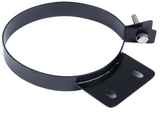 Pypes HSC008B - Diesel Stack Exhaust Clamp 8 in Black Finish 304 Stainless Steel  Exhaust