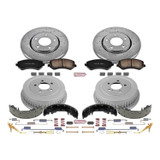 PowerStop K15013DK - Power Stop 01-03 Chrysler Voyager Front & Rear Z23 Evolution Sport Brake Kit