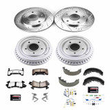 PowerStop K15045DK-36 - Power Stop 79-85 Buick Riviera Front & Rear Z36 Truck & Tow Brake Kit