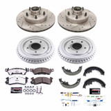 PowerStop K15020DK-26 - Power Stop 1985 Buick Electra Front & Rear Z26 Street Warrior Brake Kit