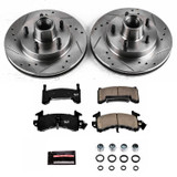 PowerStop K1482 - Power Stop 82-87 Buick Regal Front Z23 Evolution Sport Brake Kit