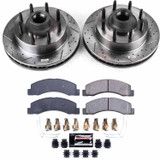 PowerStop K1392 - Power Stop 03-04 Ford F-350 Super Duty Front Z23 Evolution Brake Kit