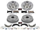 PowerStop K15051DK - Power Stop 1991 Chevrolet S10 Blazer Front & Rear Z23 Evolution Sport Brake Kit