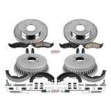 PowerStop K15131DK - Power Stop 93-02 Mercury Villager Front & Rear Z23 Evolution Sport Brake Kit