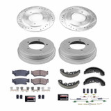 PowerStop K15186DK - Power Stop 00-04 Suzuki Vitara Front & Rear Z23 Evolution Sport Brake Kit