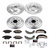 PowerStop K15426DK - Power Stop 16-18 Chevrolet Spark Front & Rear Z23 Evolution Sport Brake Kit