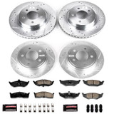 PowerStop K1693 - Power Stop 99-04 Chrysler 300M Front & Rear Z23 Evolution Sport Brake Kit