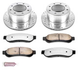 PowerStop K1798-36 - Power Stop 07-10 Ford F-250 Super Duty Rear Z36 Truck & Tow Brake Kit