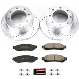 PowerStop K1798 - Power Stop 07-10 Ford F-250 Super Duty Rear Z23 Evolution Sport Brake Kit