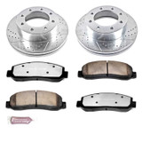 PowerStop K1781-36 - Power Stop 10-12 Ford F-450 Super Duty Front Z36 Truck & Tow Brake Kit