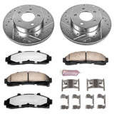 PowerStop K1860-36 - Power Stop 95-01 Ford Explorer Front Z36 Truck & Tow Brake Kit