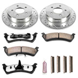 PowerStop K1858-36 - Power Stop 95-01 Ford Explorer Rear Z36 Truck & Tow Brake Kit