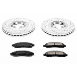 PowerStop K2066 - Power Stop 04-08 Chevrolet Colorado Front Z23 Evolution Sport Brake Kit