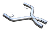 Pypes XFM43 - 2005-2010 Mustang GT After-Cat X-Pipe Exhaust Kit 409 Stainless  Performance Exhaust