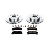 PowerStop K2149 - Power Stop 99-04 Jeep Grand Cherokee Front Z23 Evolution Sport Brake Kit