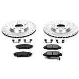 PowerStop K2276 - Power Stop 00-09 Honda S2000 Front Z23 Evolution Sport Brake Kit