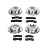 PowerStop K2027 - Power Stop 02-06 Chevrolet Avalanche 2500 Front & Rear Z23 Evolution Sport Brake Kit