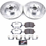 PowerStop K2316-26 - Power Stop 03-08 Pontiac Vibe Front Z26 Street Warrior Brake Kit