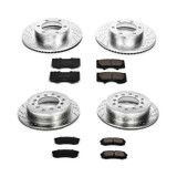 PowerStop K2325 - Power Stop 01-07 Toyota Sequoia Front & Rear Z23 Evolution Sport Brake Kit