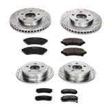 PowerStop K2554 - Power Stop 04-05 Buick Century Front & Rear Z23 Evolution Sport Brake Kit