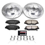 PowerStop K2302-36 - Power Stop 03-08 Honda Pilot Front Z36 Truck & Tow Brake Kit