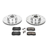 PowerStop K2932 - Power Stop 03-06 Mercedes-Benz CL500 Front Z23 Evolution Sport Brake Kit
