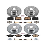 PowerStop K2817 - Power Stop 2006 Mercedes-Benz S350 Front & Rear Z23 Evolution Sport Brake Kit