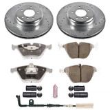 PowerStop K2918-26 - Power Stop 08-10 BMW 535i Front Z26 Street Warrior Brake Kit