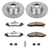 PowerStop K2912-26 - Power Stop 05-06 Pontiac GTO Front Z26 Street Warrior Brake Kit