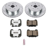 PowerStop K2913-26 - Power Stop 05-07 Subaru Impreza Rear Z26 Street Warrior Brake Kit