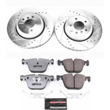 PowerStop K2940-26 - Power Stop 08-10 BMW 535i Rear Z26 Street Warrior Brake Kit