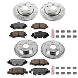 PowerStop K2832-36 - Power Stop 07-11 Dodge Nitro Front & Rear Z36 Truck & Tow Brake Kit