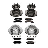 PowerStop K2868 - Power Stop 99-02 Ford F-350 Super Duty Front & Rear Z23 Evolution Brake Kit