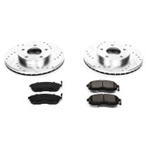 PowerStop K3137 - Power Stop 99-01 Nissan Maxima Front Z23 Evolution Sport Brake Kit