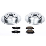 PowerStop K3046 - Power Stop 07-11 Dodge Nitro Rear Z23 Evolution Sport Brake Kit