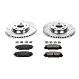PowerStop K3054 - Power Stop 09-10 Pontiac Vibe Front Z23 Evolution Sport Brake Kit