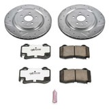 PowerStop K3019-26 - Power Stop 09-15 Cadillac CTS Rear Z26 Street Warrior Brake Kit