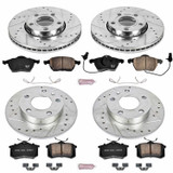 PowerStop K4196 - Power Stop 05-06 Audi A4 Front & Rear Z23 Evolution Sport Brake Kit PowerStop K4196 - Power Stop 05-06 Audi A4 Front & Rear Z23 Evolution Sport Brake Kit