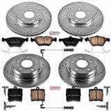 PowerStop K4420 - Power Stop 01-04 Mercedes-Benz SLK320 Front & Rear Z23 Evolution Sport Brake Kit