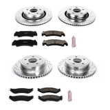 PowerStop K4386 - Power Stop 05-06 Dodge Ram 1500 Front & Rear Z23 Evolution Sport Brake Kit