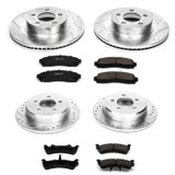 PowerStop K4357 - Power Stop 01-02 Ford Explorer Sport Front & Rear Z23 Evolution Sport Brake Kit PowerStop K4357 - Power Stop 01-02 Ford Explorer Sport Front & Rear Z23 Evolution Sport Brake Kit