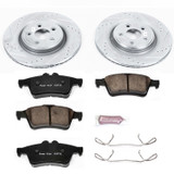 PowerStop K4612 - Power Stop 06-08 Jaguar S-Type Rear Z23 Evolution Sport Brake Kit