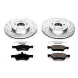 PowerStop K4580 - Power Stop 05-10 Ford Escape Front Z23 Evolution Sport Brake Kit