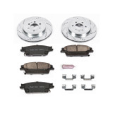 PowerStop K4568 - Power Stop 04-09 Cadillac SRX Rear Z23 Evolution Sport Brake Kit