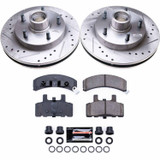 PowerStop K4875 - Power Stop 94-99 Dodge Ram 1500 Front Z23 Evolution Sport Brake Kit